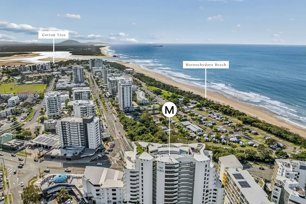 Maroochydore 2Zimmer Luxury Corner Apartment with Wrap-Around Balcony & Spectacular Views in the Heart of Maroochydore
