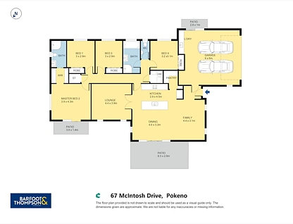 67 McIntosh Drive, Pokeno, Franklin, 4房, 2浴, 独立屋