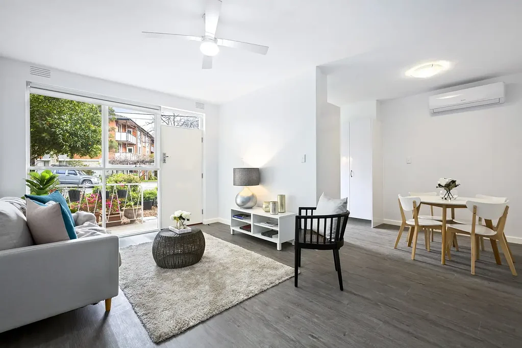 Sleek, spacious and sunlit