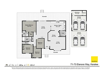 71-73 Elanora Way, Karalee, QLD 4306, 4 Bedrooms, 2 Bathrooms, House