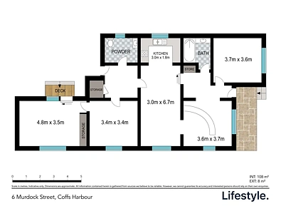 6 Murdock Street, Coffs Harbour, NSW 2450, 3 slaapkamers, 1 badkamers, House