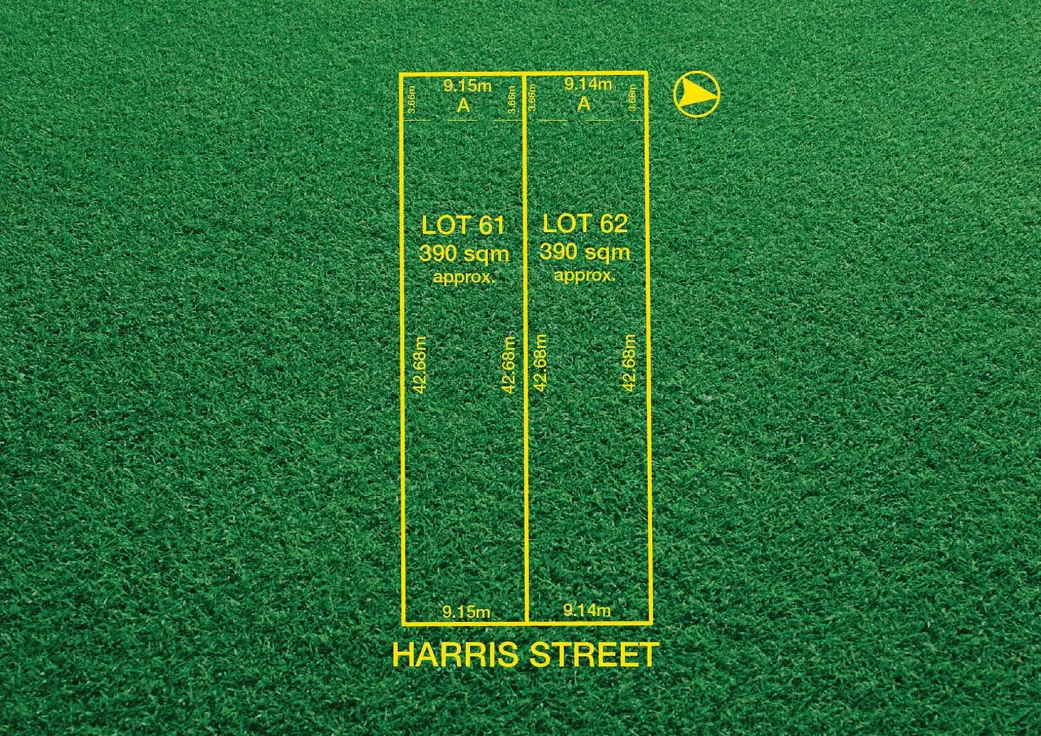 Proposed Lot 61 & 62/12 Harris Street, Paradise, SA 5075, 0 slaapkamers, 0 badkamers, Section