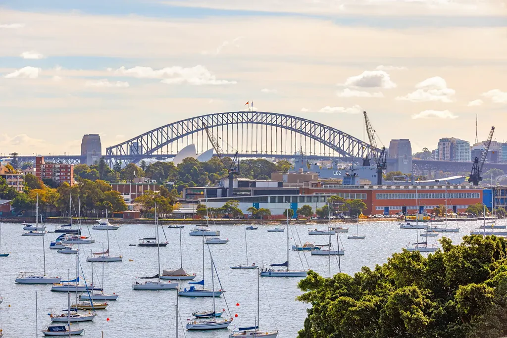 Darling Point 2部屋 Harbour views / boutique block / lock-up garage