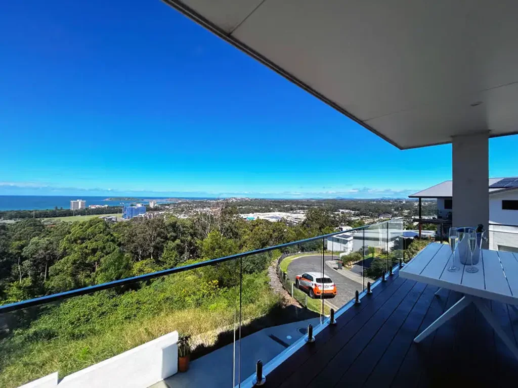 MODERN HOME WITH OCEAN VIEWS