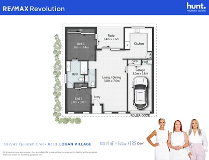 182/42 Quinzeh Creek Road - Over 50's Lifestyle Community, Logan Village, Fordell, 2 habitaciones, 1 baños, Lifestyle Property
