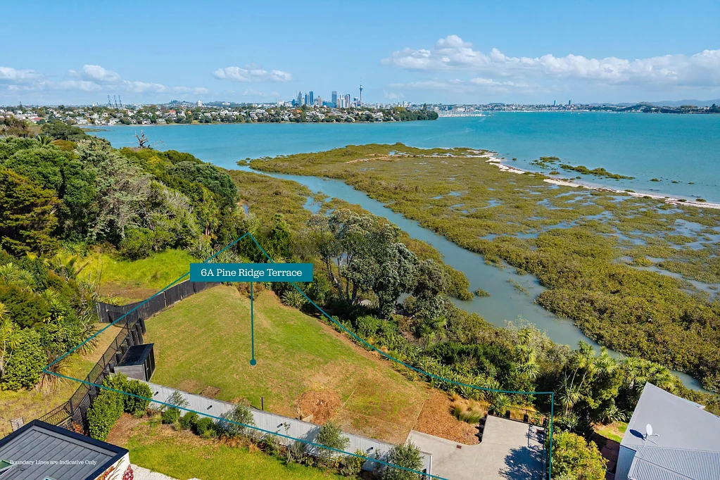 Hauraki 973㎡绝版水滨全幅裸地，轻松打造梦想海景宅！ Waterfront Land with Panoramic Views