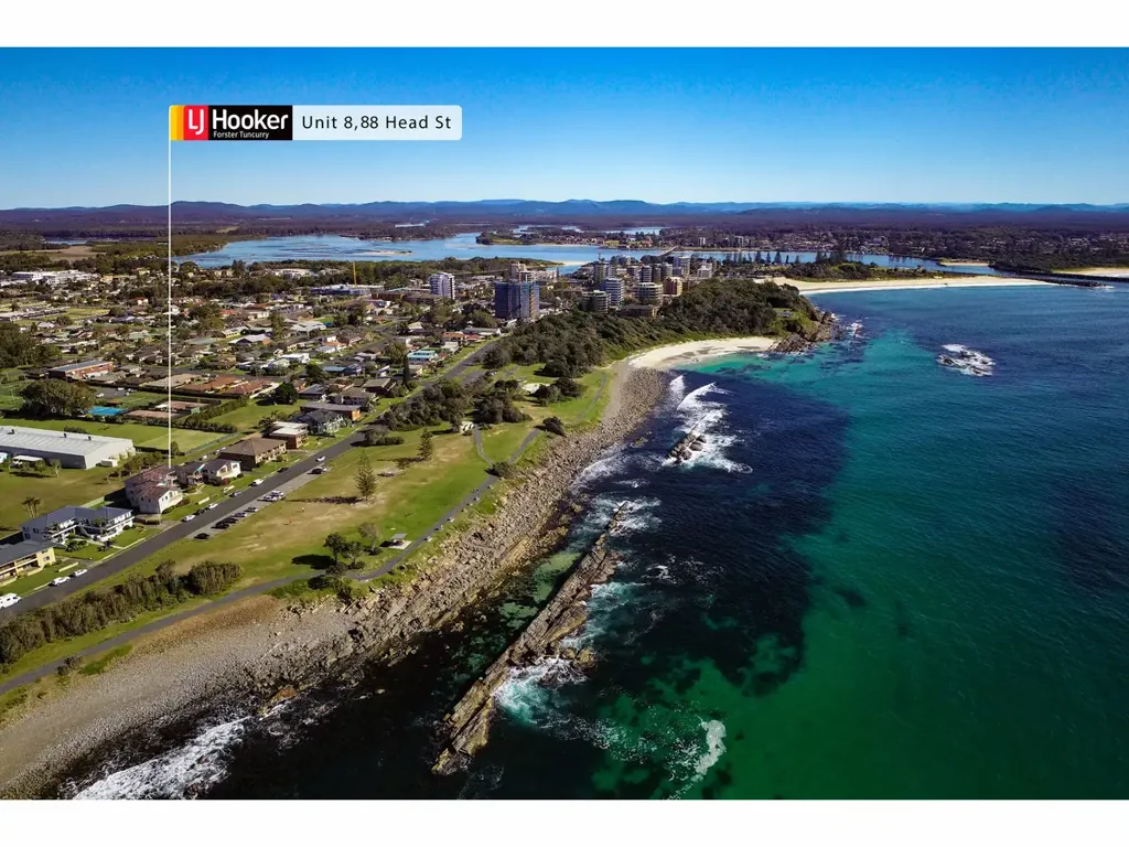 Forster 2房  Beachside Bliss Opposite Pebbly Beach - Prime Position, Stunning Views