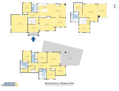 43 Zara Court, Mairangi Bay, North Shore City, Auckland, 6部屋, 3バスルーム, House