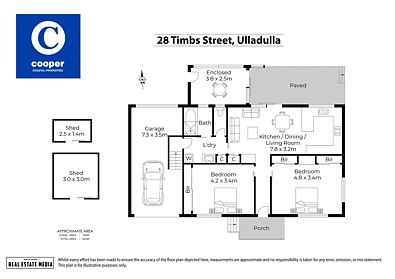 28 Timbs Street, Ulladulla, NSW 2539, 2 slaapkamers, 1 badkamers, House