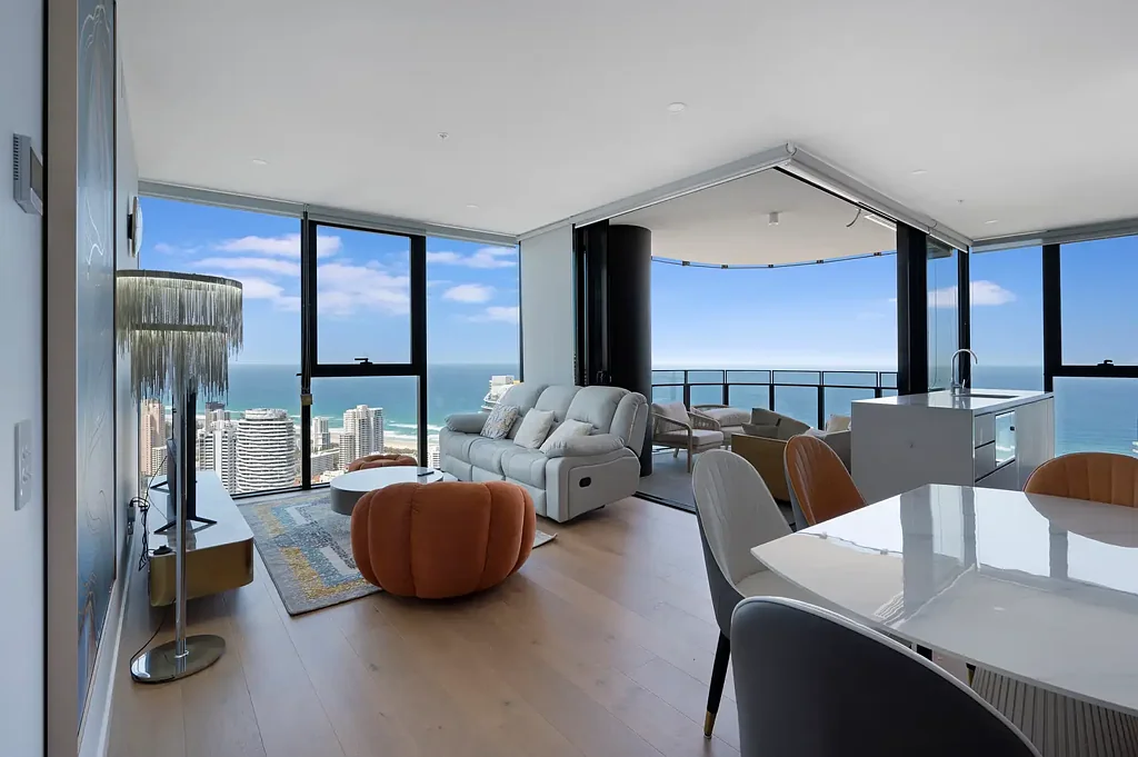 Broadbeach 2બેડરૂમ Broadbeach Pinnacle:  Ocean & City Views @The Star Residences！