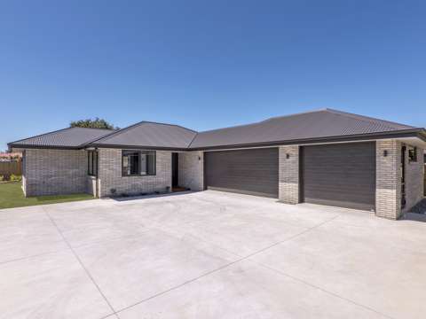 Darfield 3部屋 Brand new build with triple-car garaging
