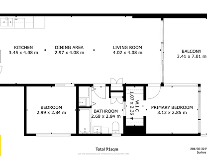 201/30-32 Paradise Island, Surfers Paradise, Gold Coast, 2 Schlafzimmer, 1 Badezimmer, Apartment