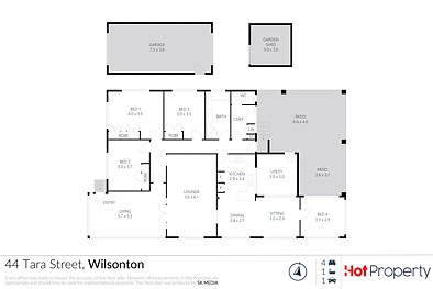 44 Tara Street, Wilsonton, QLD 4350, 4 slaapkamers, 1 badkamers, House