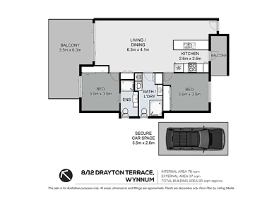 8/12 Drayton Terrace, Wynnum, QLD 4178, 2 slaapkamers, 2 badkamers, Apartment