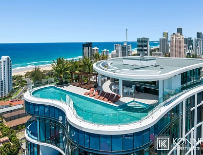 301/28 Second Ave, Broadbeach, Gold Coast, 3 રૂમ, 2 બાથરૂમ, Apartment