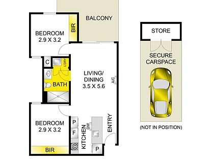 103/104 Colac Road, Highton, VIC 3216, 2房, 1浴, Apartment