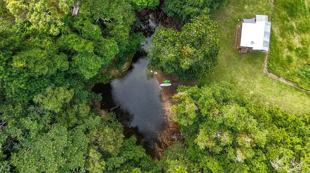 Bilyana 2غرفة نوم A Truly Rare Creekfront Sanctuary ~ 10 Acres of Pure Nature, Privacy & Paradise