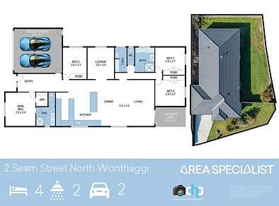 2 Seam Street, North Wonthaggi, VIC 3995, 4 slaapkamers, 2 badkamers, House