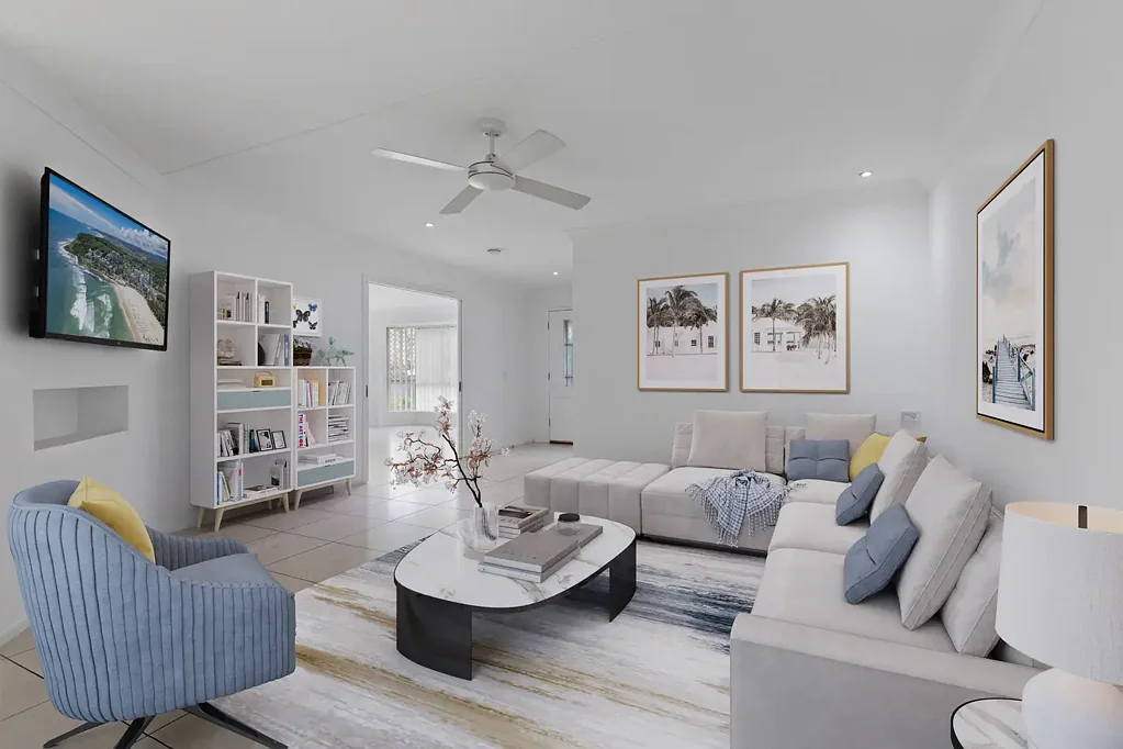 Burleigh Waters 4房  Substantial 292m² Single-Level Home & Exceptional Boat/Vehicle Storage