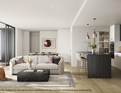 4309/219-221 Bloomfield Street, Cleveland, Redland City Region, 1 habitaciones, 1 baños, Apartment