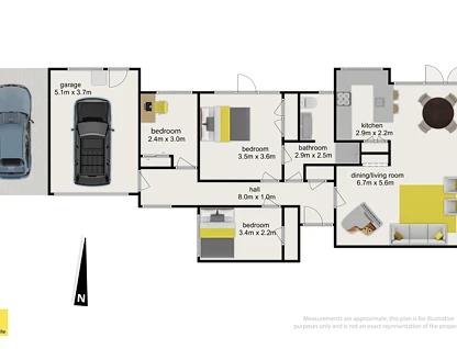 13c Inkerman Street, Onehunga, Auckland City, 3 રૂમ, 1 બાથરૂમ, House
