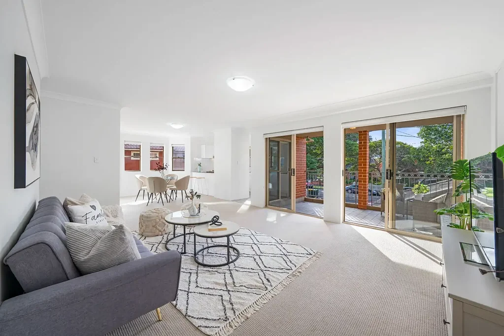 Light-Filled Apartment with Balcony – Moments to Ashfield Shops & Transport