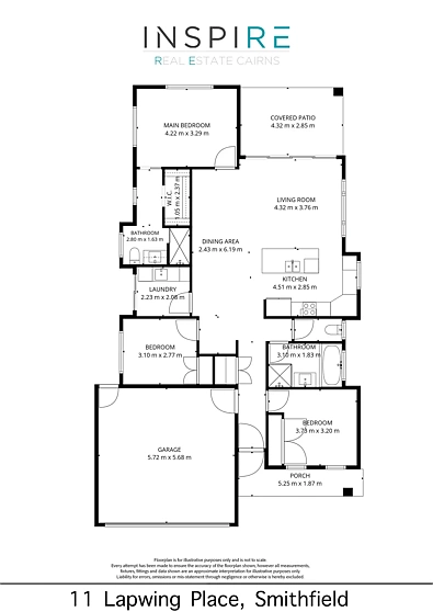 11 Lapwing Place, Smithfield, QLD 4878, 3 Bedrooms, 2 Bathrooms, House