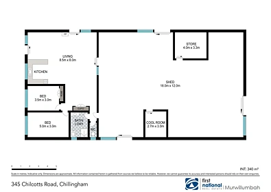 345 Chilcotts Road, Chillingham, NSW 2484, 2房, 1浴, Lifestyle Section