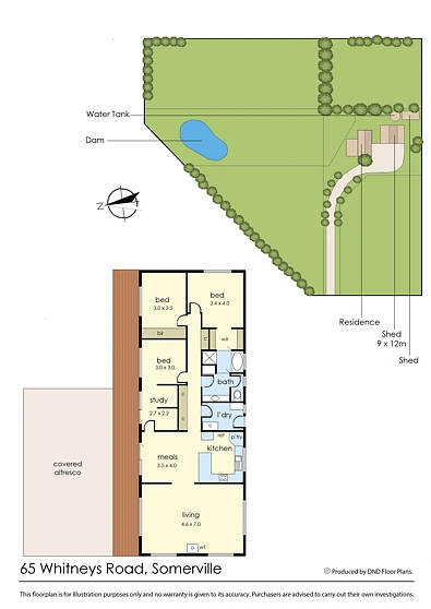 65 Whitneys Road, Somerville, VIC 3912, 3 Bedrooms, 1 Bathrooms, Lifestyle Property