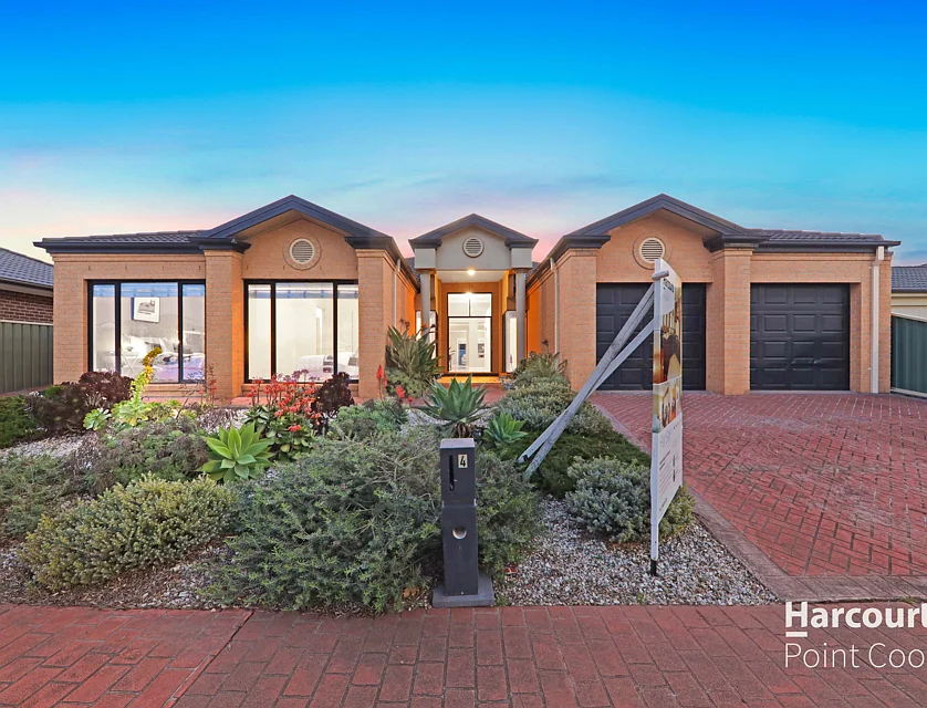 4 Shaftsbury Boulevard, Point Cook, South West Melbourne, 4部屋, 2バスルーム, House