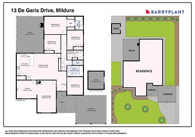 13 De Garis Drive, Mildura, VIC 3500, 4房, 2浴, House