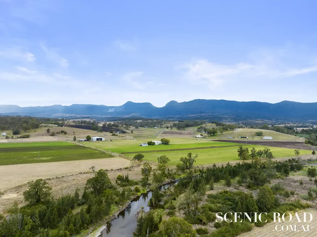 Tarome Homestead on 31 acres with creek. What a view.