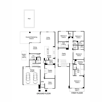 Plano ng Bahay - 29 Bartley Street, Mango Hill, QLD 4509