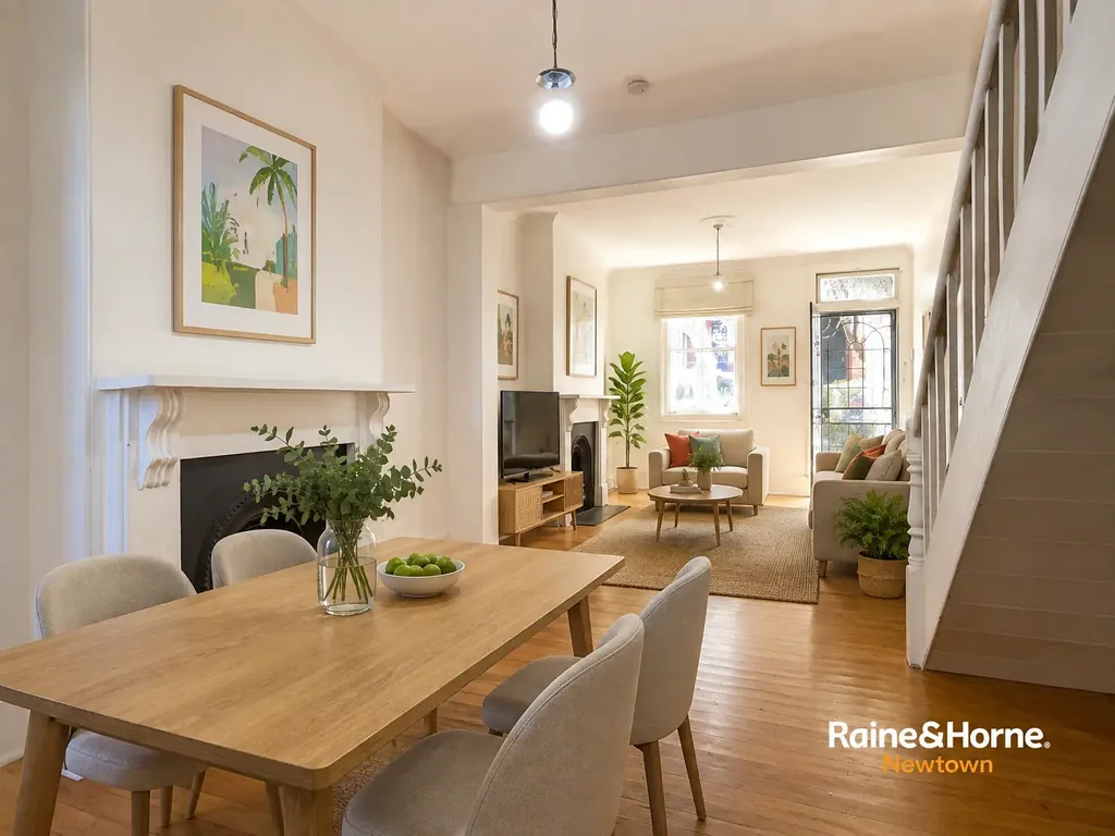 Sundrenched two bedroom terrace + study