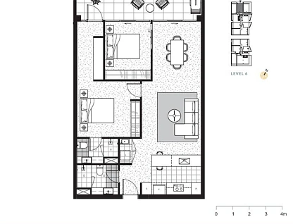 304/47 Currong Street North, Braddon, Inner North, 2 habitaciones, 2 baños, Apartment