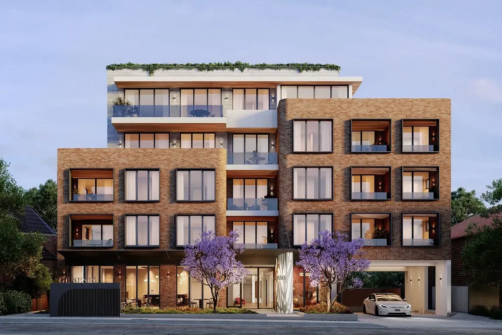 Burwood 1房 Burwood CBD中心 2卧带书房 步行1分钟银行购物 5分钟火车站 高级装修 开放式生活区 设计师厨房 时尚浴室 多功能书房 活力枢纽 咖啡馆餐厅环绕 Luxury 1 Bedroom + Study with Winter Garden – Heart of Burwood CBD