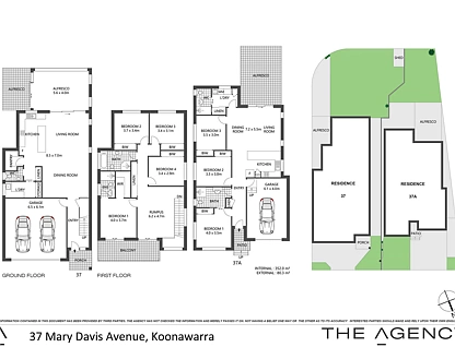 37 & 37A Mary Davis Avenue, Koonawarra, South Coast, 7房, 4浴, House