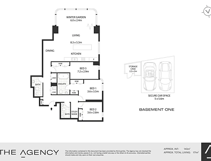 1606/61 Lavender Street, Milsons Point, Lower North Shore, 3 ห้องนอน, 3 ห้องน้ำ, Apartment