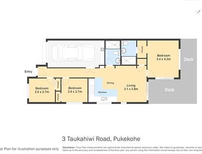 3 Taukahiwi Road, Pukekohe, Franklin, 3 ਕਮਰੇ, 2 ਬਾਥਰੂਮ, House
