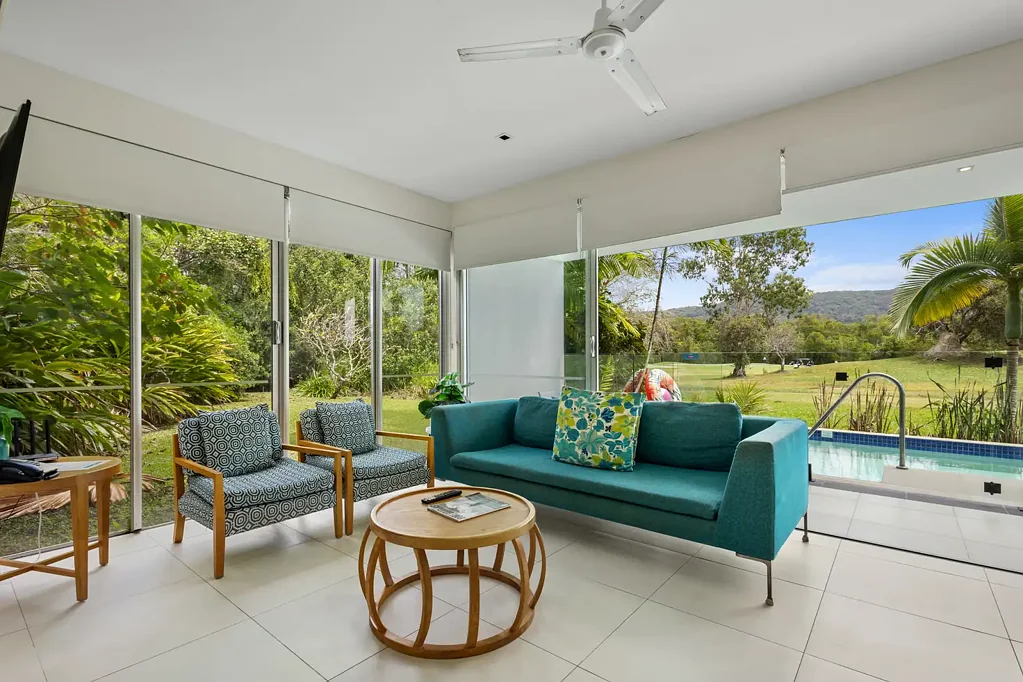 Port Douglas 2房  Secluded End-Villa with Direct Pool Access & Rare Sheraton Mirage Golf Course Views