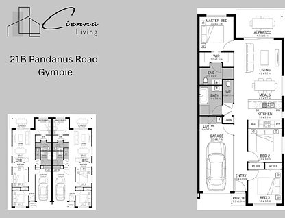 21B Pandanus Street, Gympie, QLD 4570, 3房, 2浴, 整租公寓