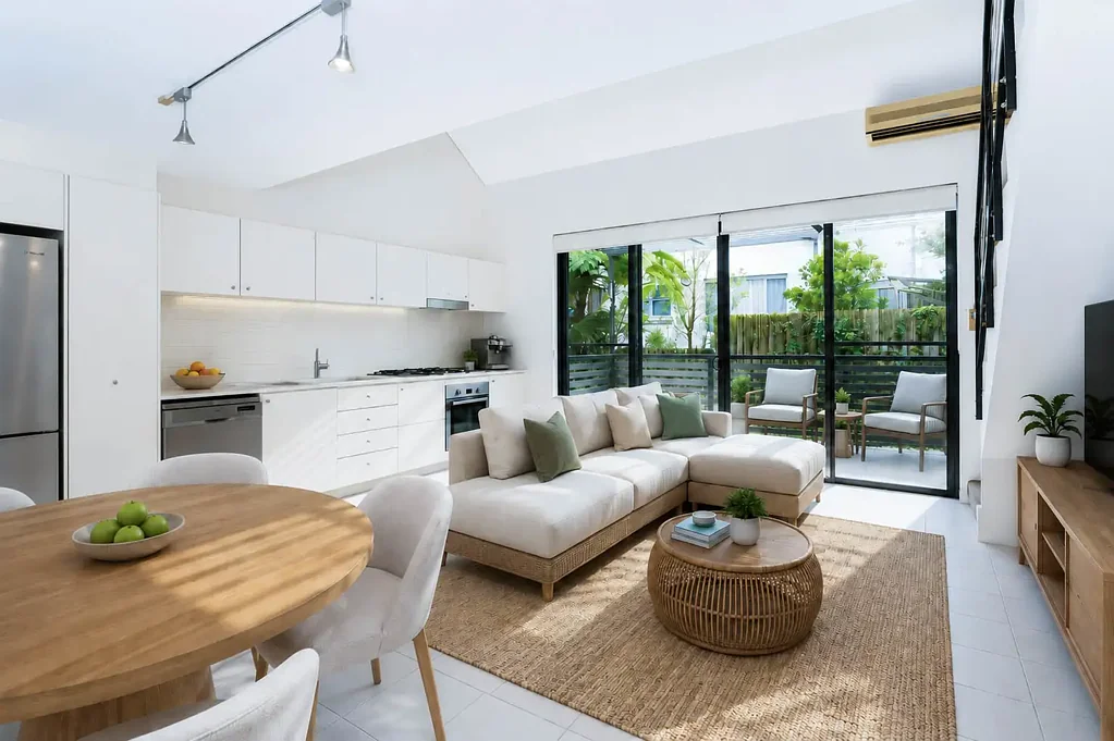 OVERSIZED DUAL LEVEL APARTMENT