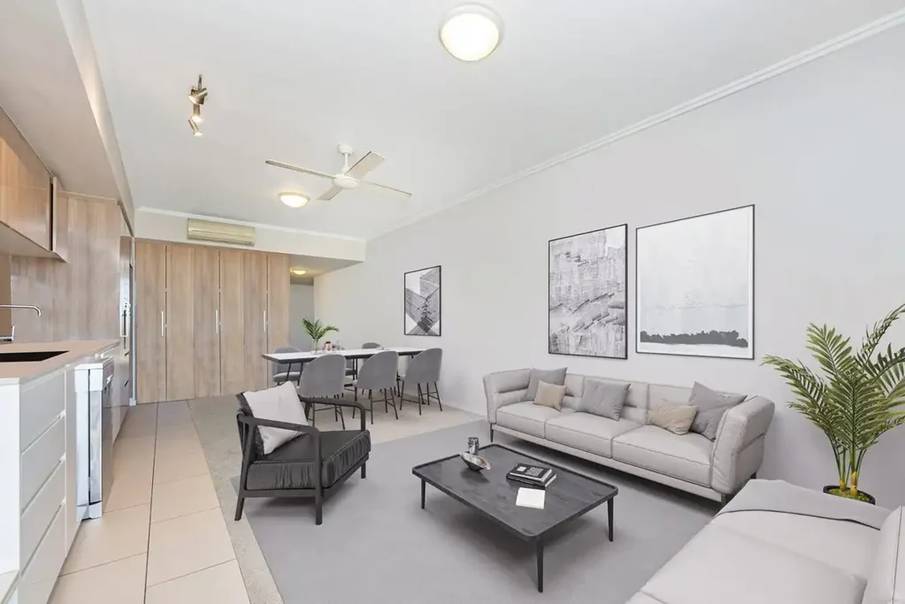 Townsville City 2房  Elevated CBD Living with River Views & Walk-to-Everything Lifestyle