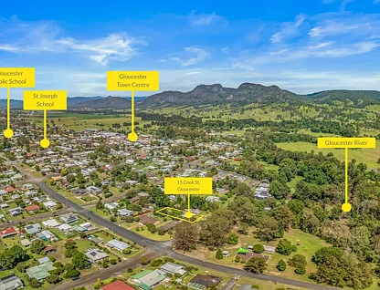 15 Cook Street, Gloucester, NSW 2422, 3房, 1浴, House