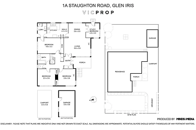 1A Staughton Road, Glen Iris, VIC 3146, 4 phòng ngủ, 2 phòng tắm, House