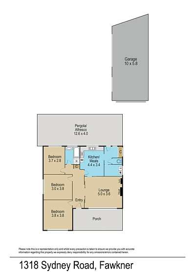 1318 Sydney Road, Fawkner, VIC 3060, 3 habitaciones, 1 baños, House