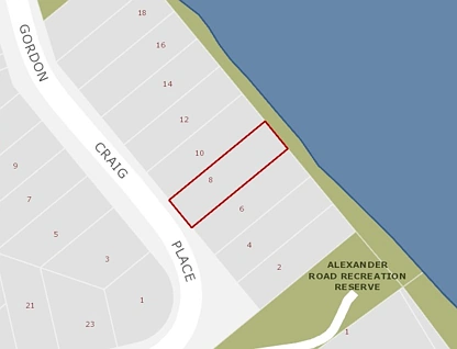 8 Gordon Craig Place, Algies Bay, Rodney, 2 habitaciones, 1 baños