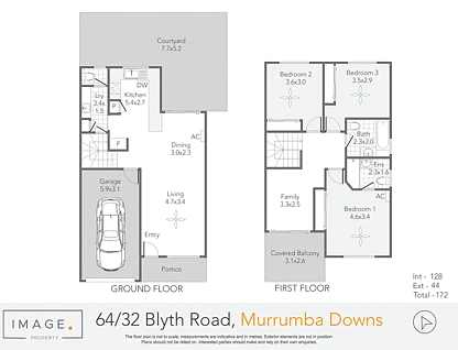 64/32 Blyth Road, Murrumba Downs, Moreton Bay Region, 3 Bedrooms, 2 Bathrooms, Townhouse