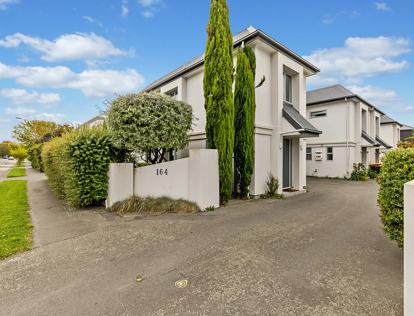 164 Strickland Street, Sydenham, Christchurch, Canterbury, 3部屋, 1バスルーム, Townhouse