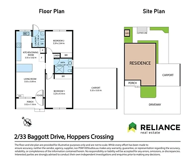 2/33 Baggott Drive, Hoppers Crossing, VIC 3029, 2 habitaciones, 1 baños, Unit